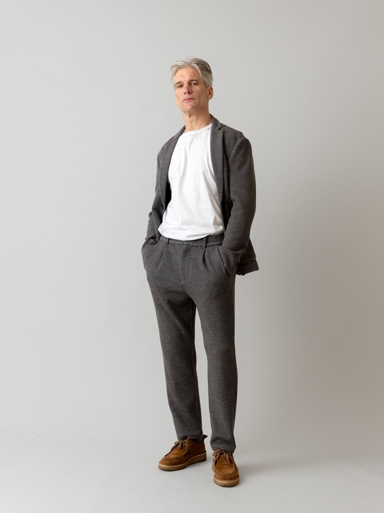 Modelshot / Grey Melange / Detail